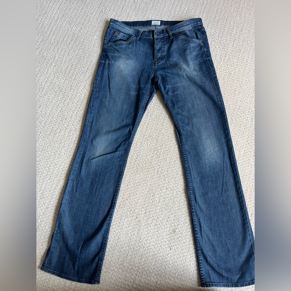 Men’s Hudson Blue Denim Jeans size 34